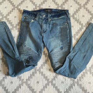 Pacsun blue jeans stacked skinny 28x30 mens